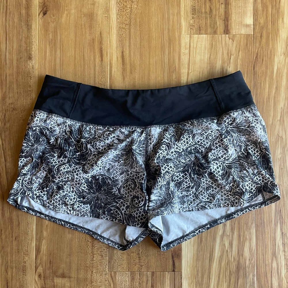 Lululemon 4” shorts - size 8